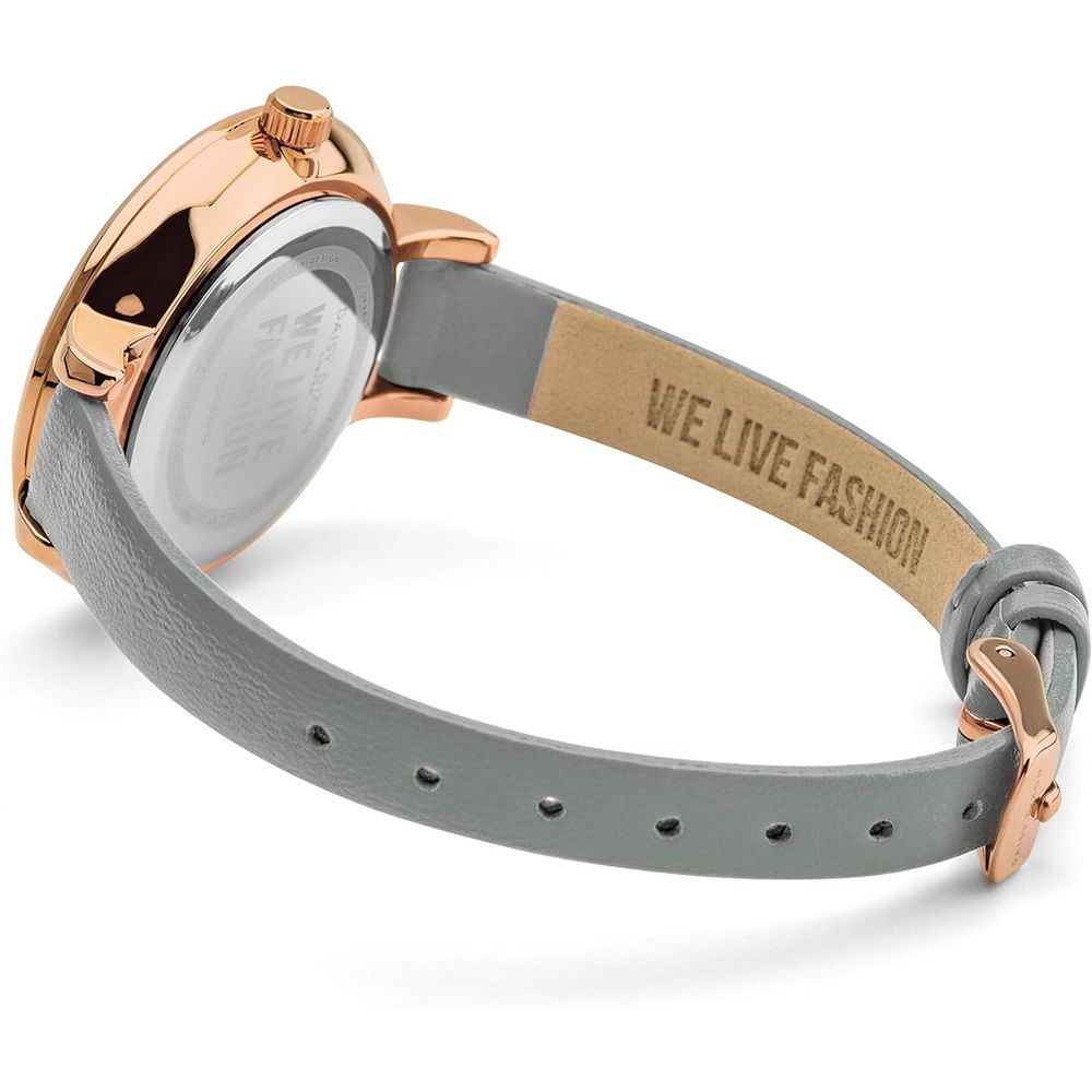 Orologio elegante in pelle grigia DAISY DIXON