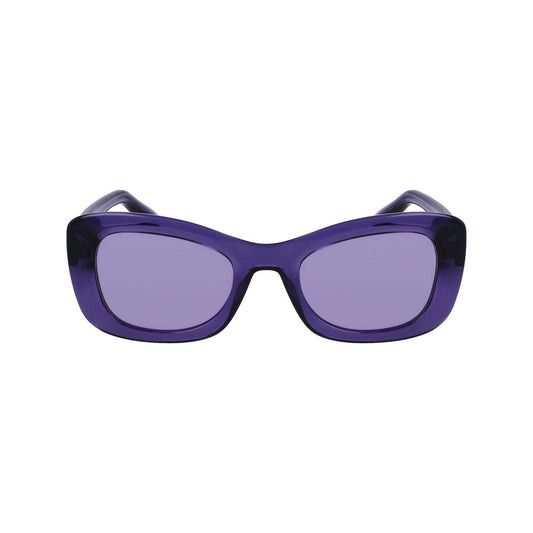 Occhiali da sole in acetato grigio Victoria Beckham