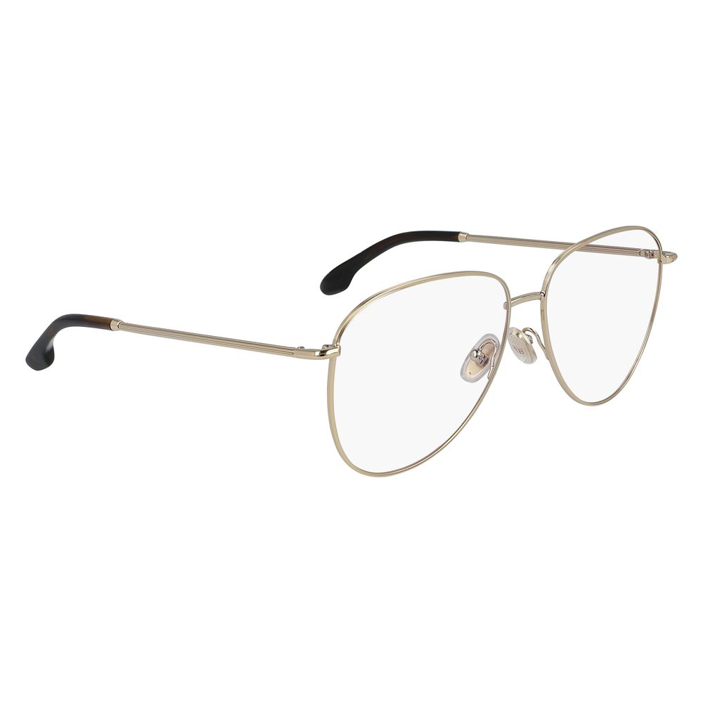 Occhiali da vista in metallo dorato Victoria Beckham (montatura)