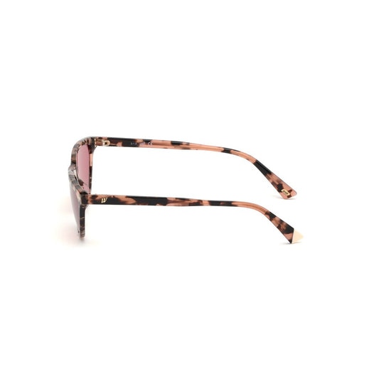 WEB EYEWEAR Occhiali da sole in plastica marrone