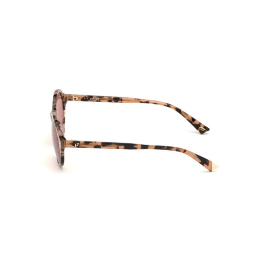 WEB EYEWEAR Occhiali da sole in plastica marrone