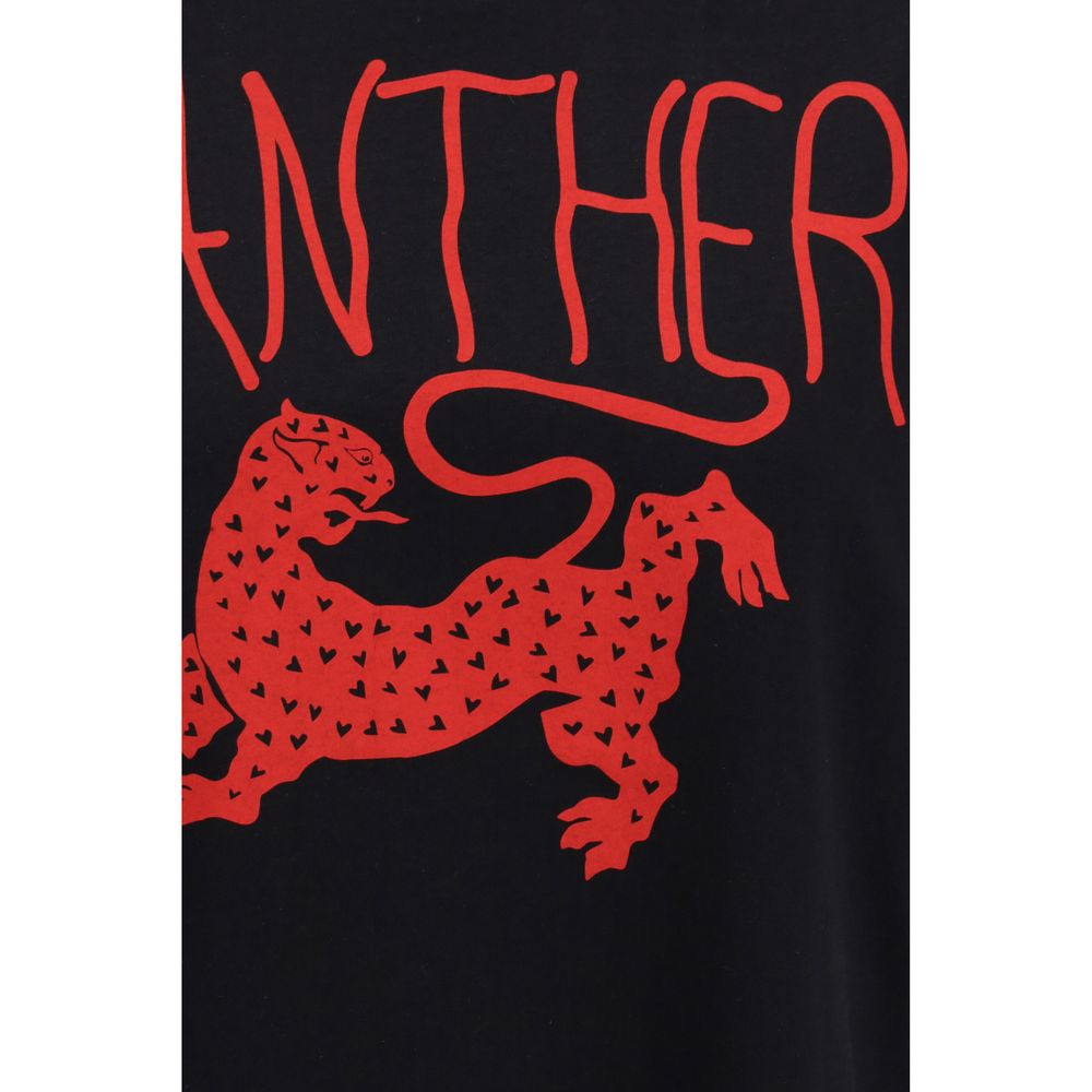 T-shirt in cotone nero Valentino