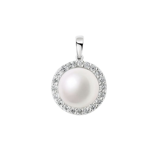 Collana in argento grigio DIAMONFIRE