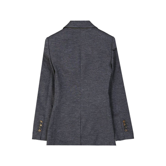 Blazer Brunello Cucinelli In Lana Grigia
