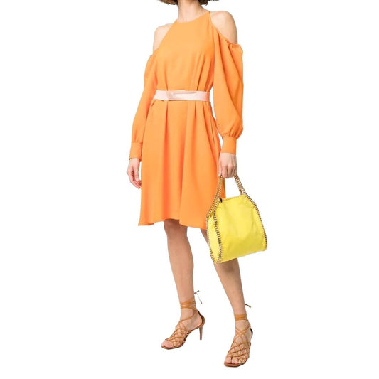 Abito casual in viscosa arancione Stella McCartney