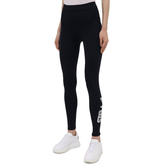 Pantaloni sportivi in poliammide blu Stella McCartney