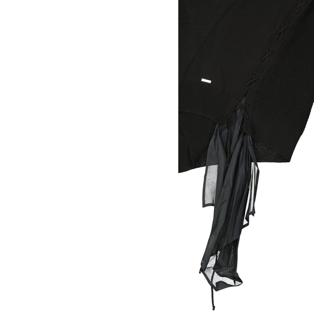 Felpa in cotone nero Dsquared²