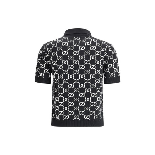Gucci Black Wool Oves Aries Dress Shirt