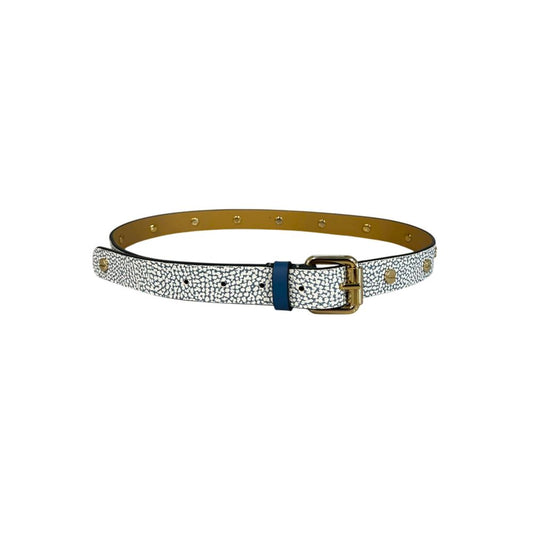 Cintura donna Borbonese in polivinile blu