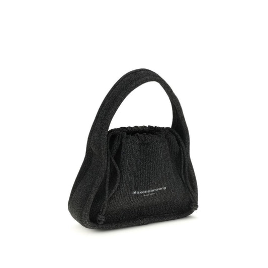 Borsa a mano in poliestere nero Alexander Wang
