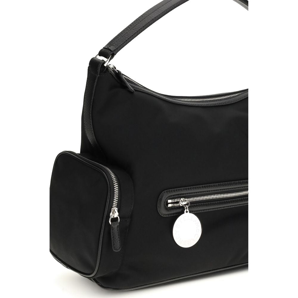 Borsa a tracolla in nylon nero Stella McCartney