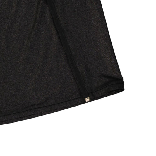T-shirt Herno nera in elastan