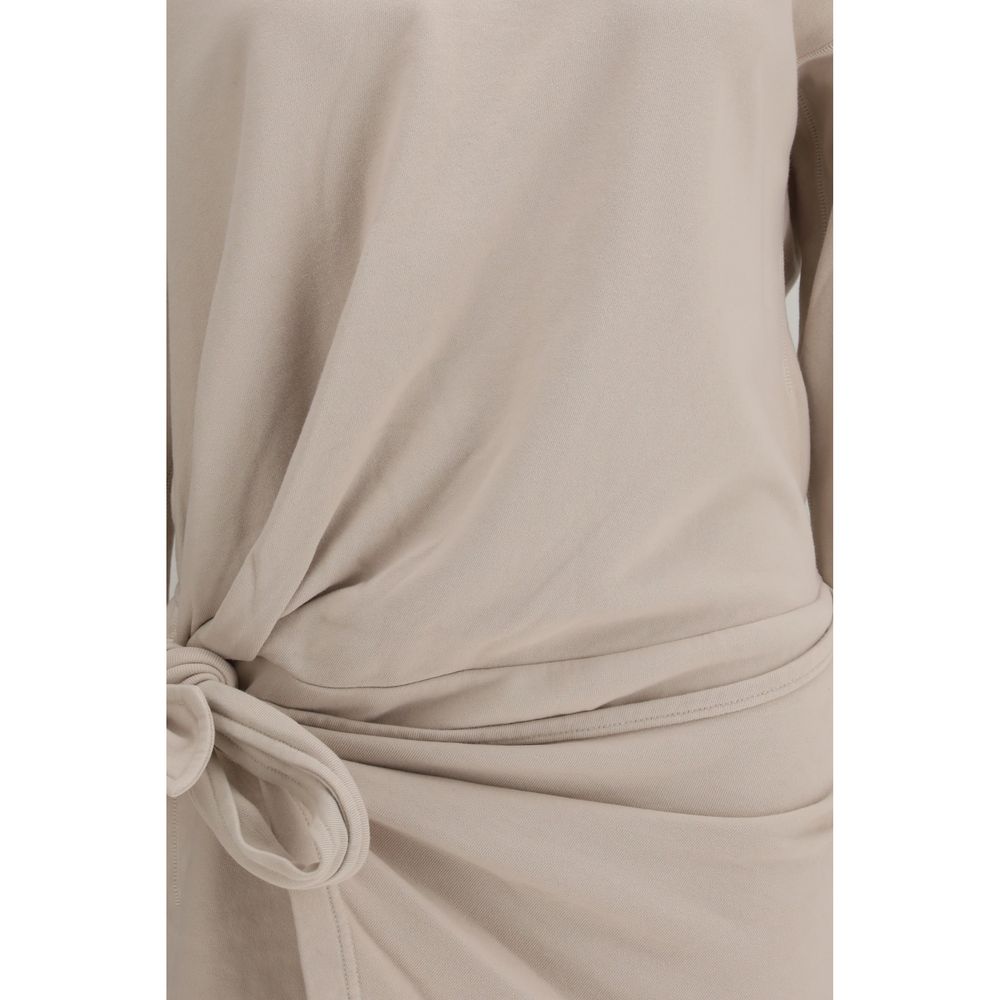 Abito casual in cotone beige Marant Etoile