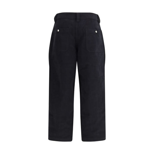 Marant Etoile Black Cotton Casual Pants