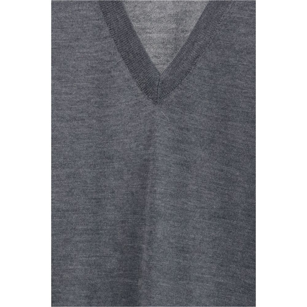 Maglione in cashmere grigio Loulou De Saison