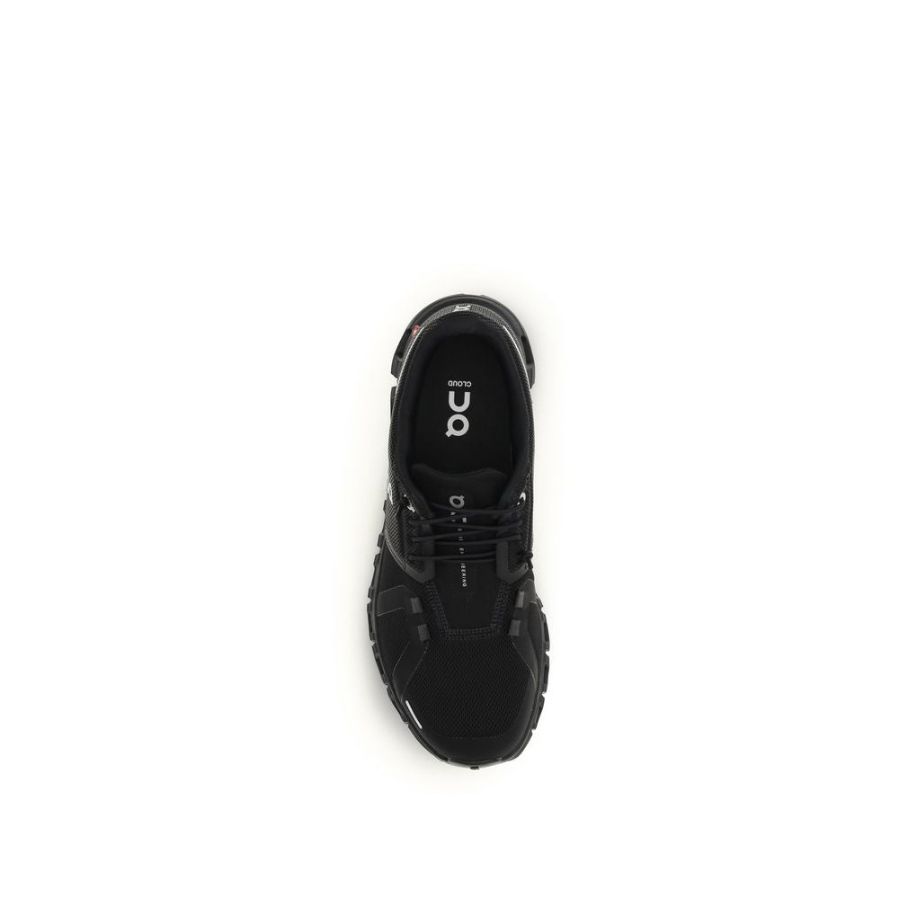 Sneakers sportive in poliestere riciclato nero ON