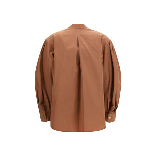 Camicia in poliestere multicolore Forte_Forte