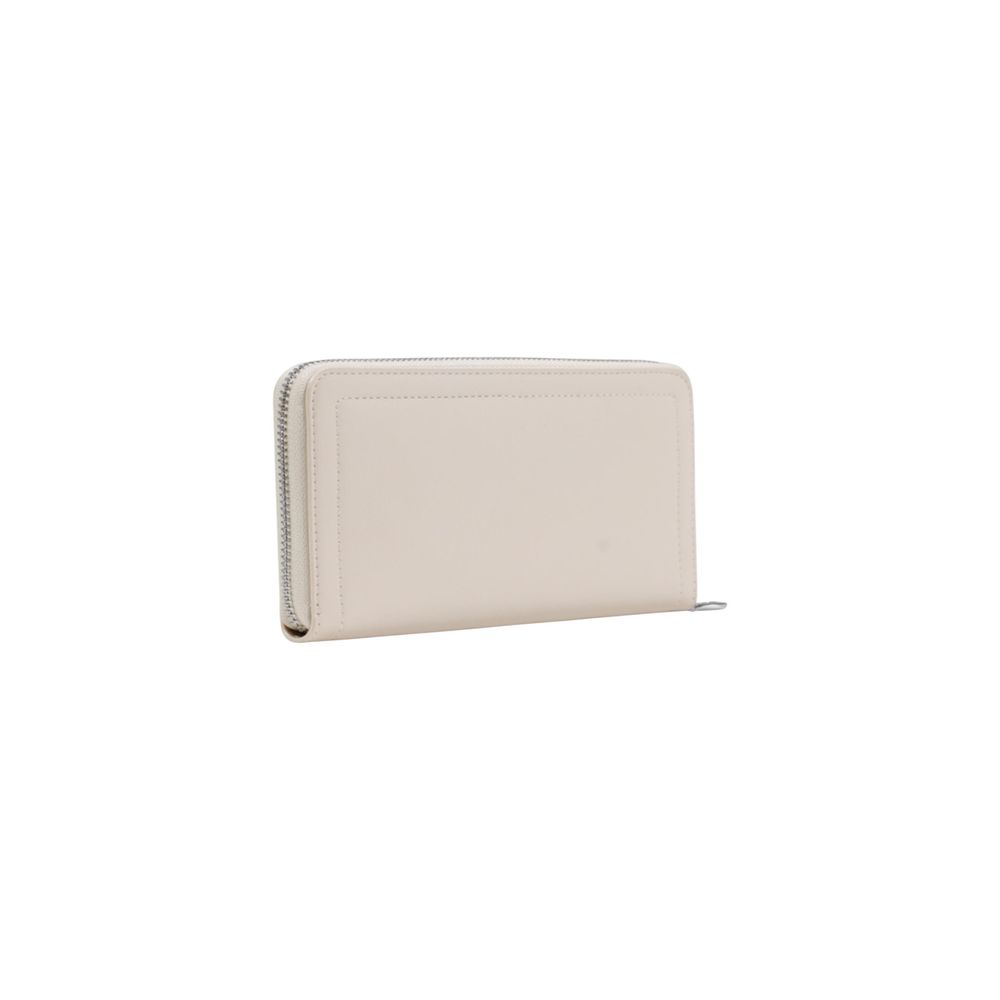 Portafoglio Love Moschino in polietilene beige