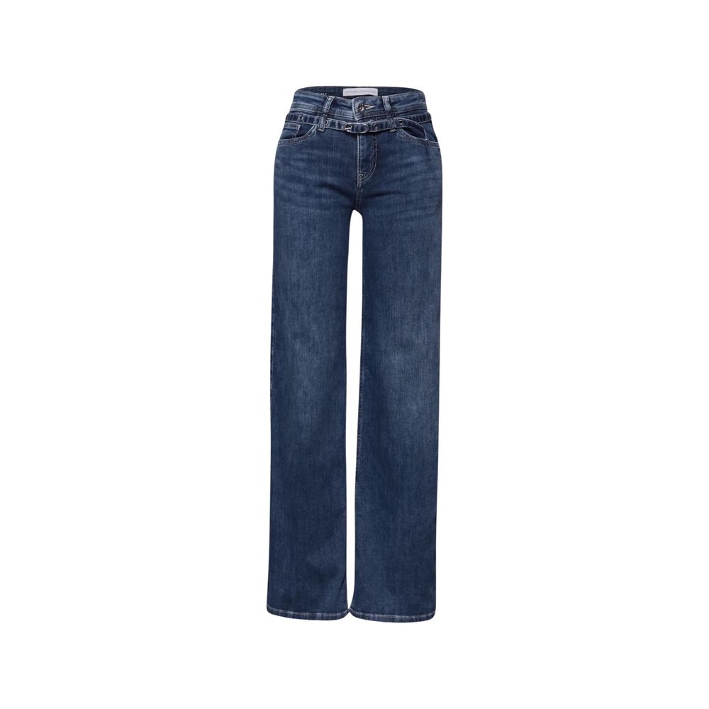 Jeans Street One in cotone blu vestibilità rilassata