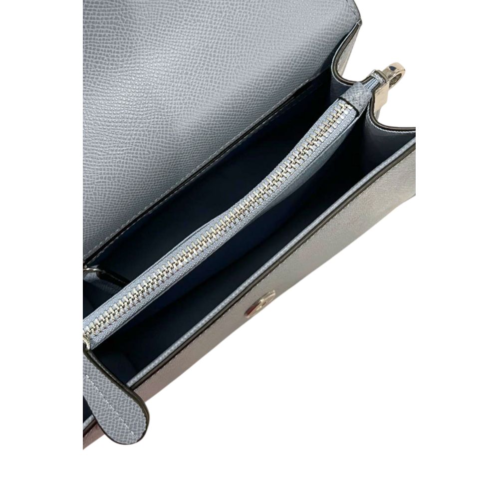 Borsa a mano da donna Twinset in PU blu