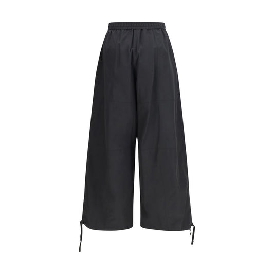 Kenzo Black Polyester Cargo Pants