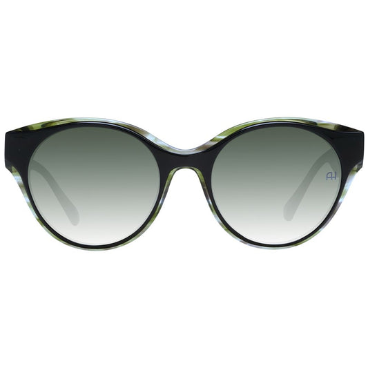 Ana Hickmann Black Acetate Sunglasses