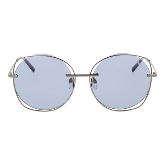 Ana Hickmann Gray Metal Sunglasses
