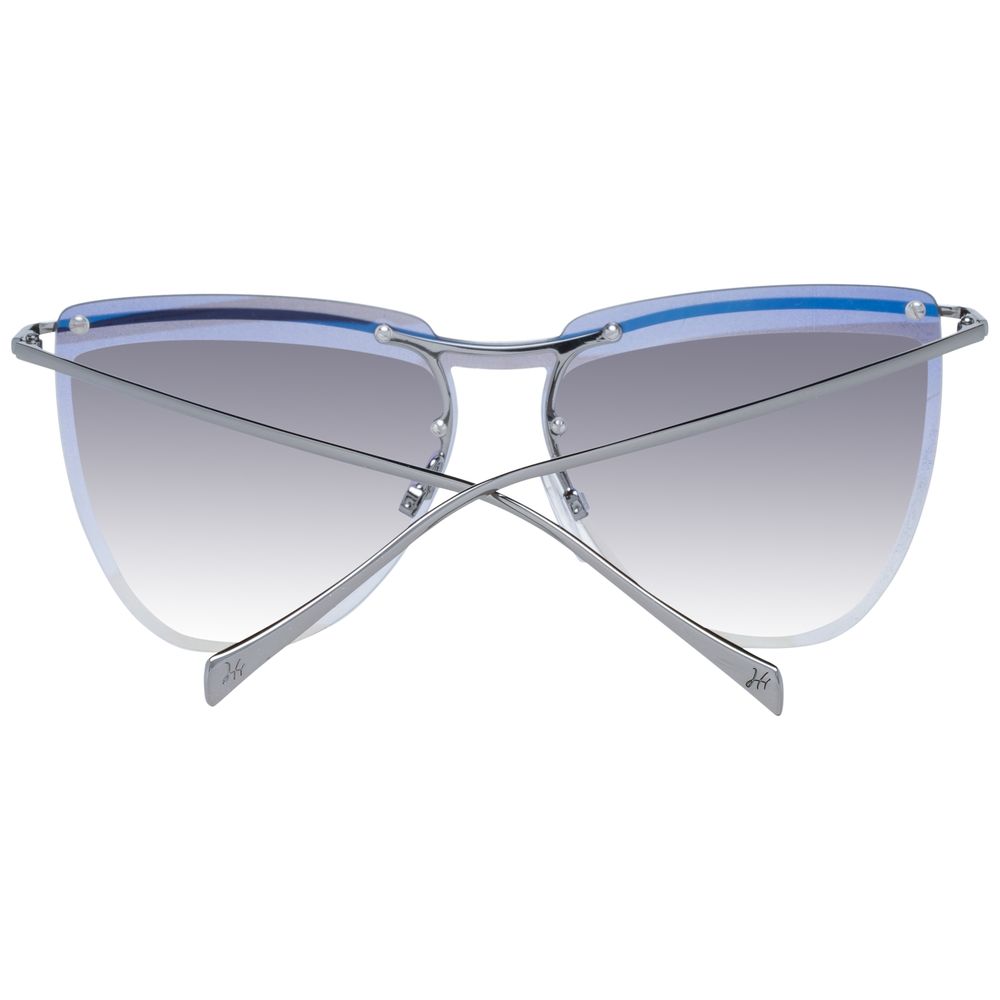 Ana Hickmann Gray Metal Sunglasses