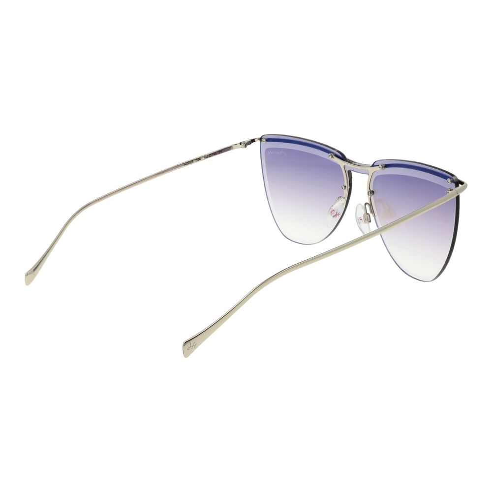 Ana Hickmann Gray Metal Sunglasses
