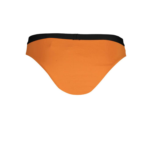 Karl Lagerfeld Arancione Poliammide Woman Swim Brief