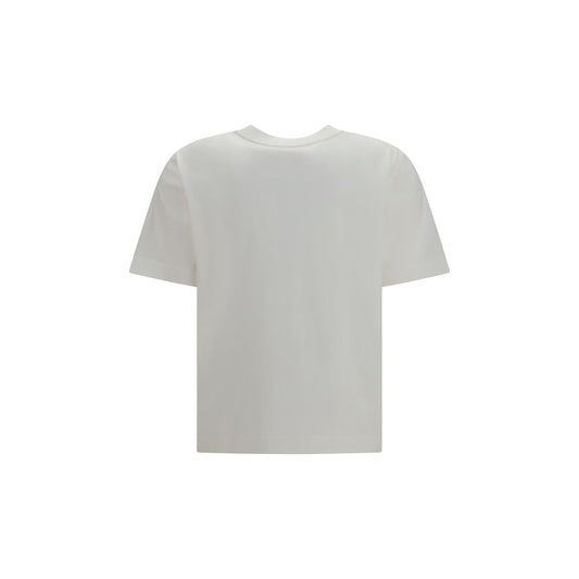 Burberry White Cotton T-Shirt
