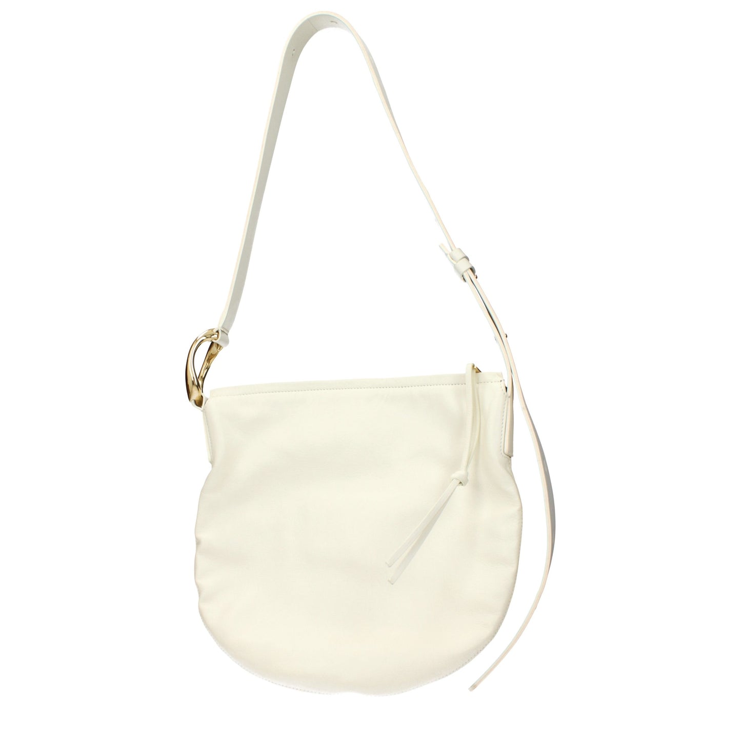 Jil Sander Beige Leather Crossbody Bag