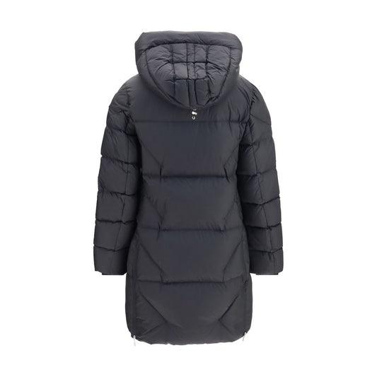 Parajumpers Black Goose Down Full-Length Jacket
