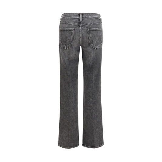 Mother Denim Gray Cotton Bootcut Jeans