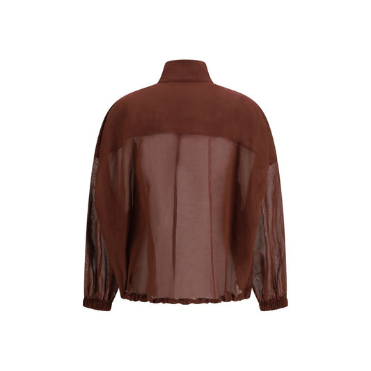 Brunello Cucinelli Multicolor Cotton Sweatshirt