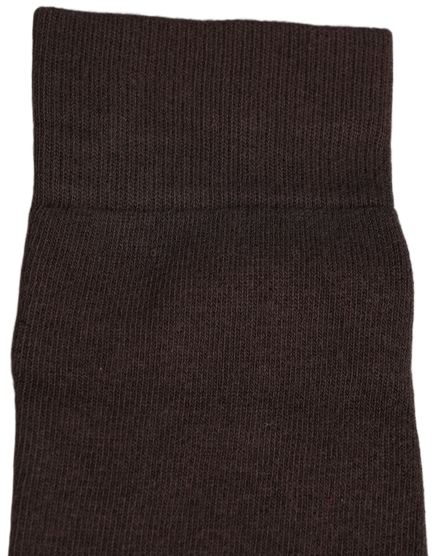 Dolce & Gabbana Dark Brown Cotton Over The Calf Accessory Socks