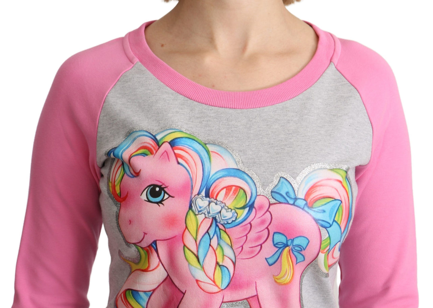 Abito in maglia grigia Moschino My Little Pony