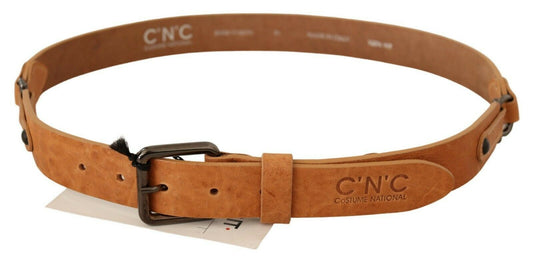 Cintura con fibbia marrone chiaro Costume National