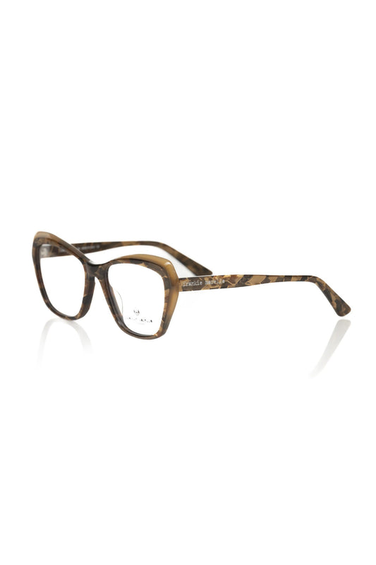 Montatura per occhiali da donna Frankie Morello in acetato beige