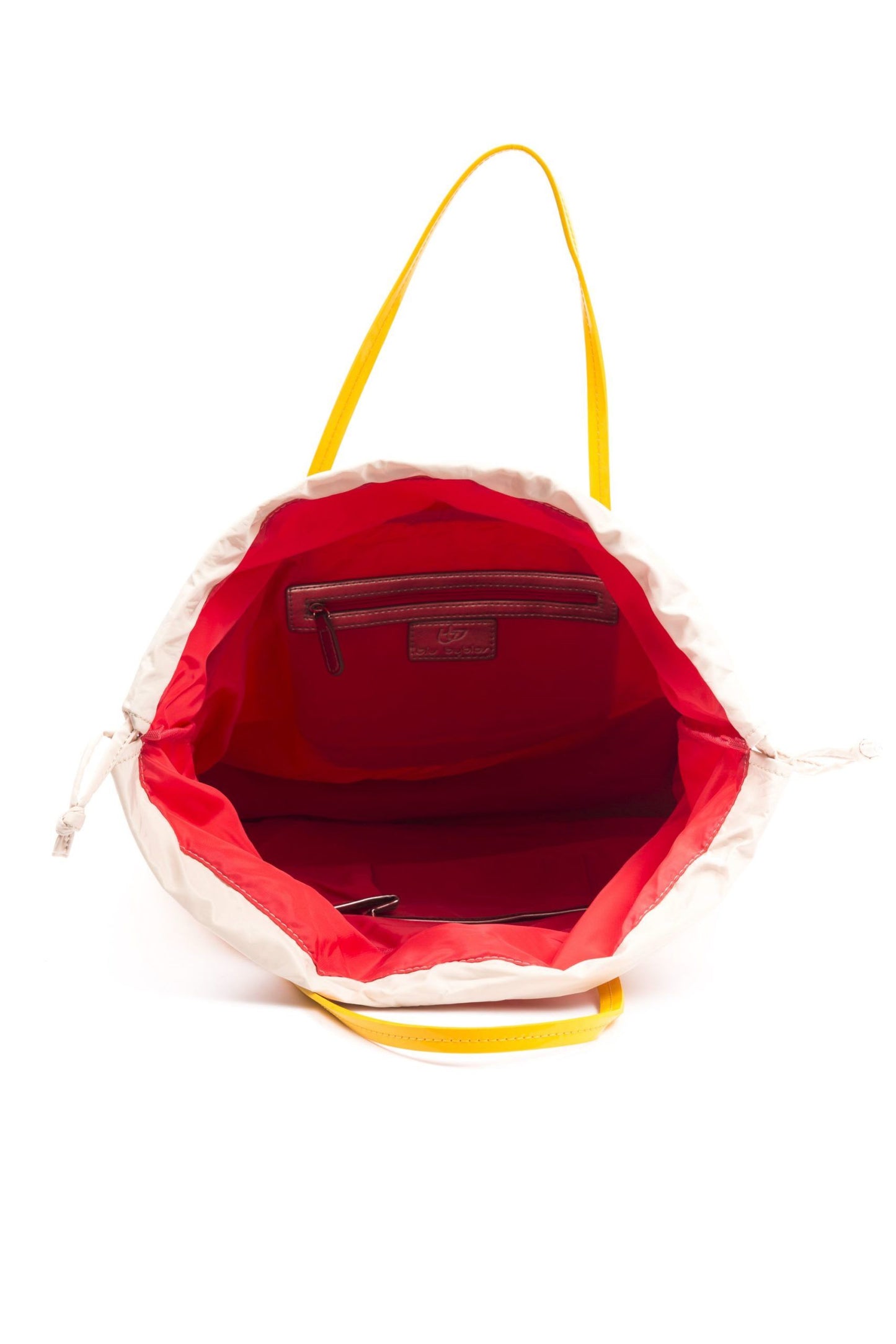 Borsa a tracolla da donna BYBLOS in poliestere giallo