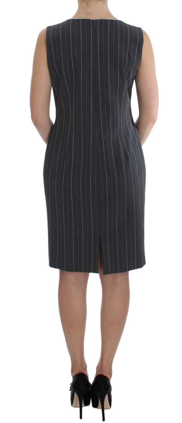 Completo abito tubino e blazer elasticizzato grigio BENCIVENGA