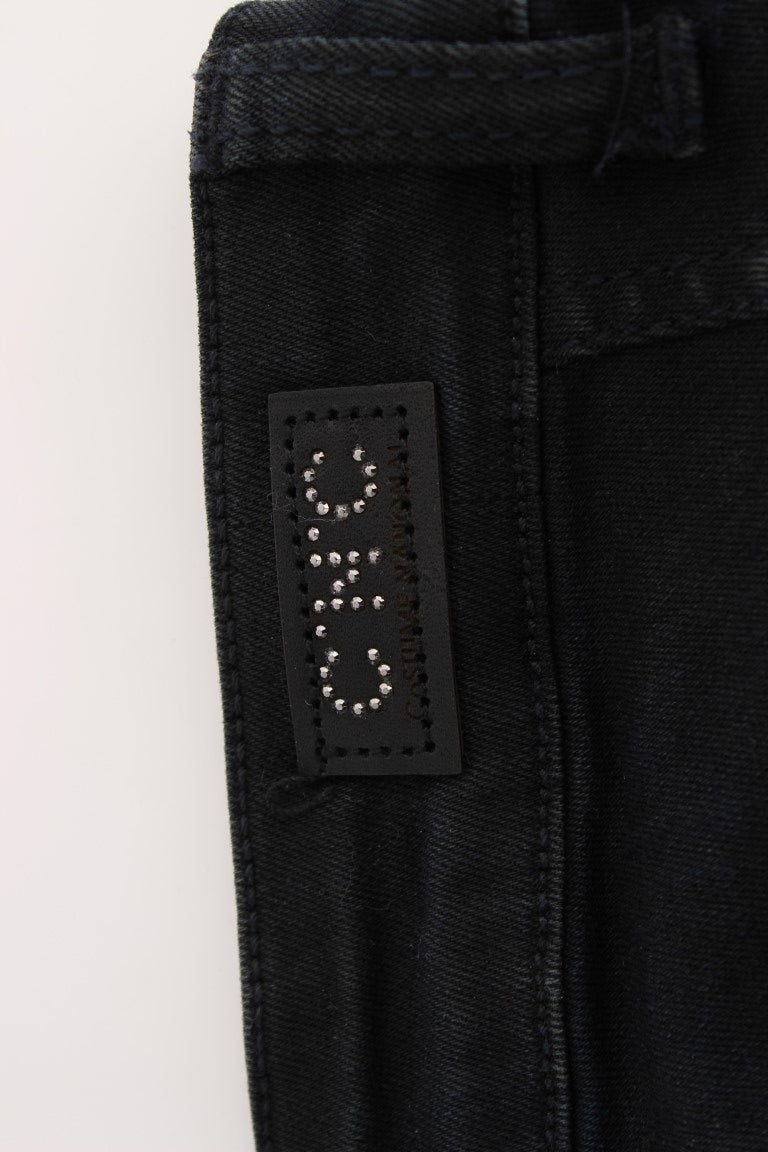 Jeans slim fit in cotone nero Costume National