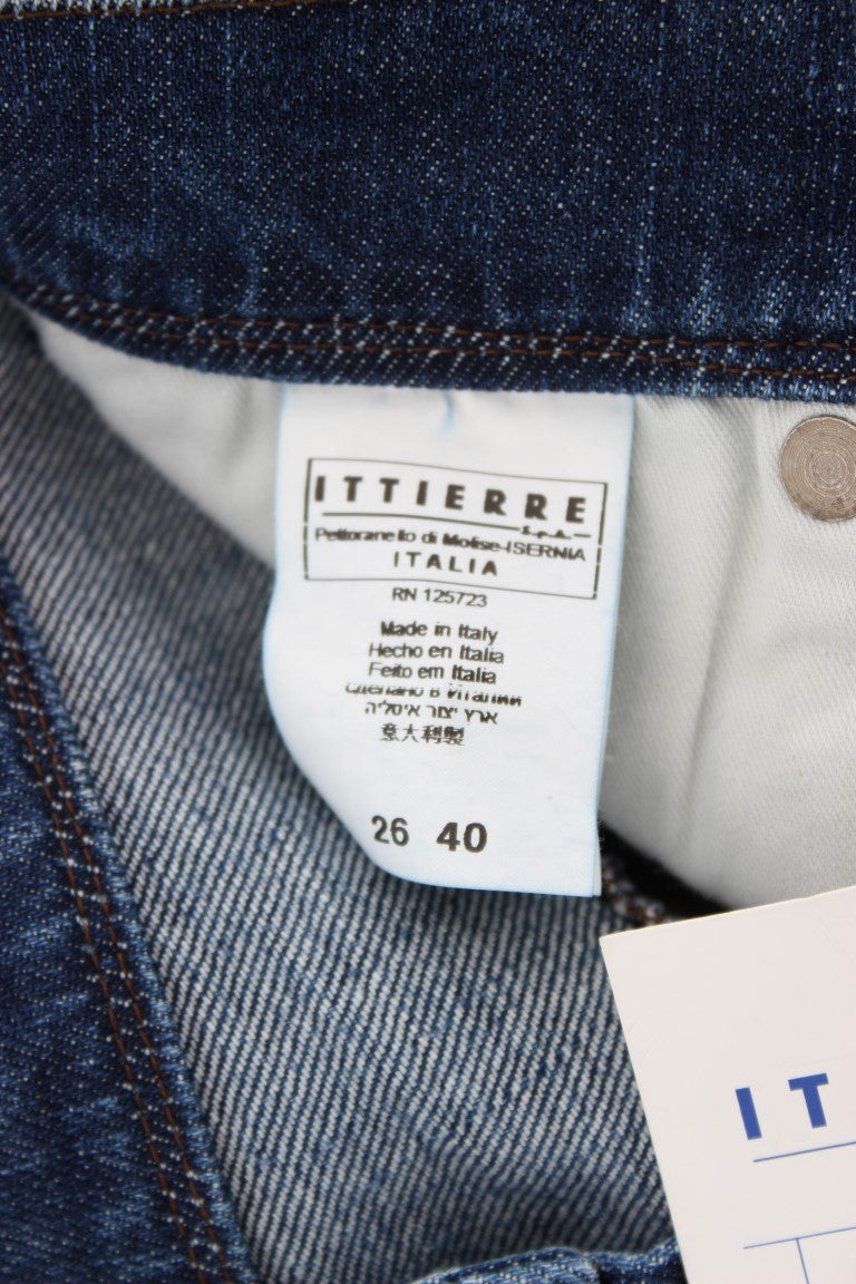 Jeans slim fit in misto cotone lavaggio blu Ermanno Scervino