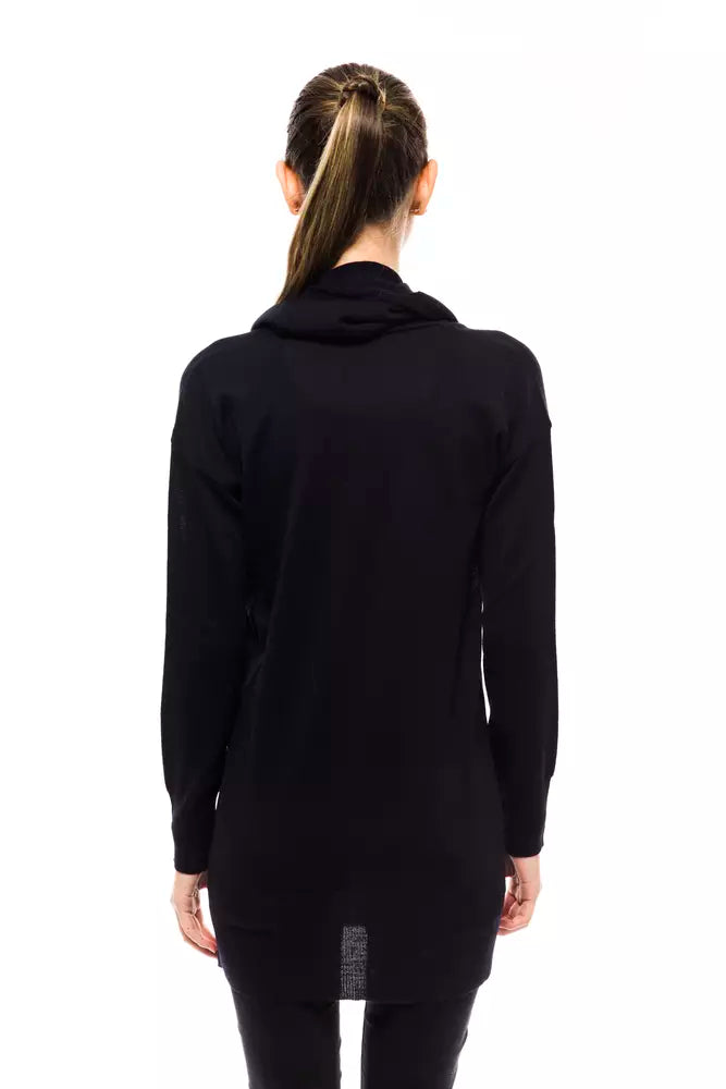Maglione da donna in lana blu Montana Blu
