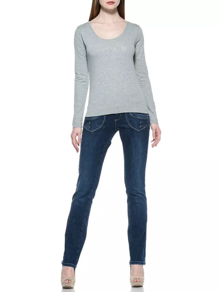 Jeans da donna in cotone blu Ungaro Fever