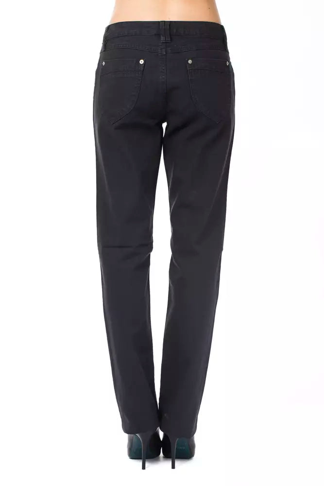 Jeans da donna Ungaro Fever in cotone blu vestibilità regolare