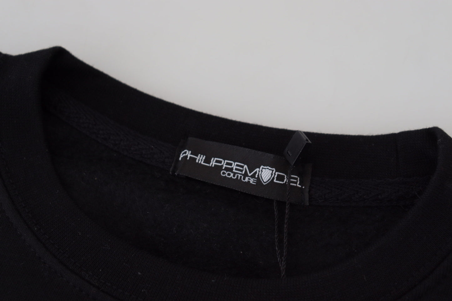 Maglione pullover a maniche lunghe stampato nero Philippe Model