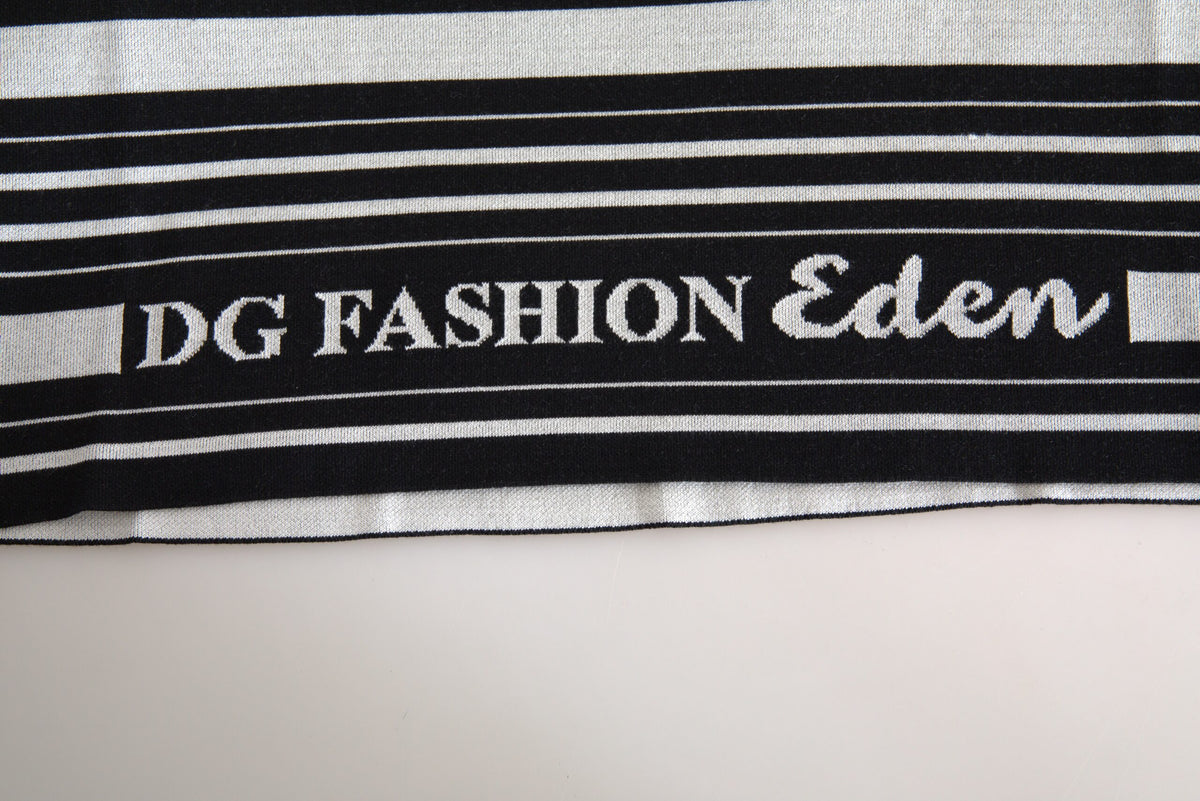 Maglietta girocollo Dolce & Gabbana in cotone bianco DG Fashion