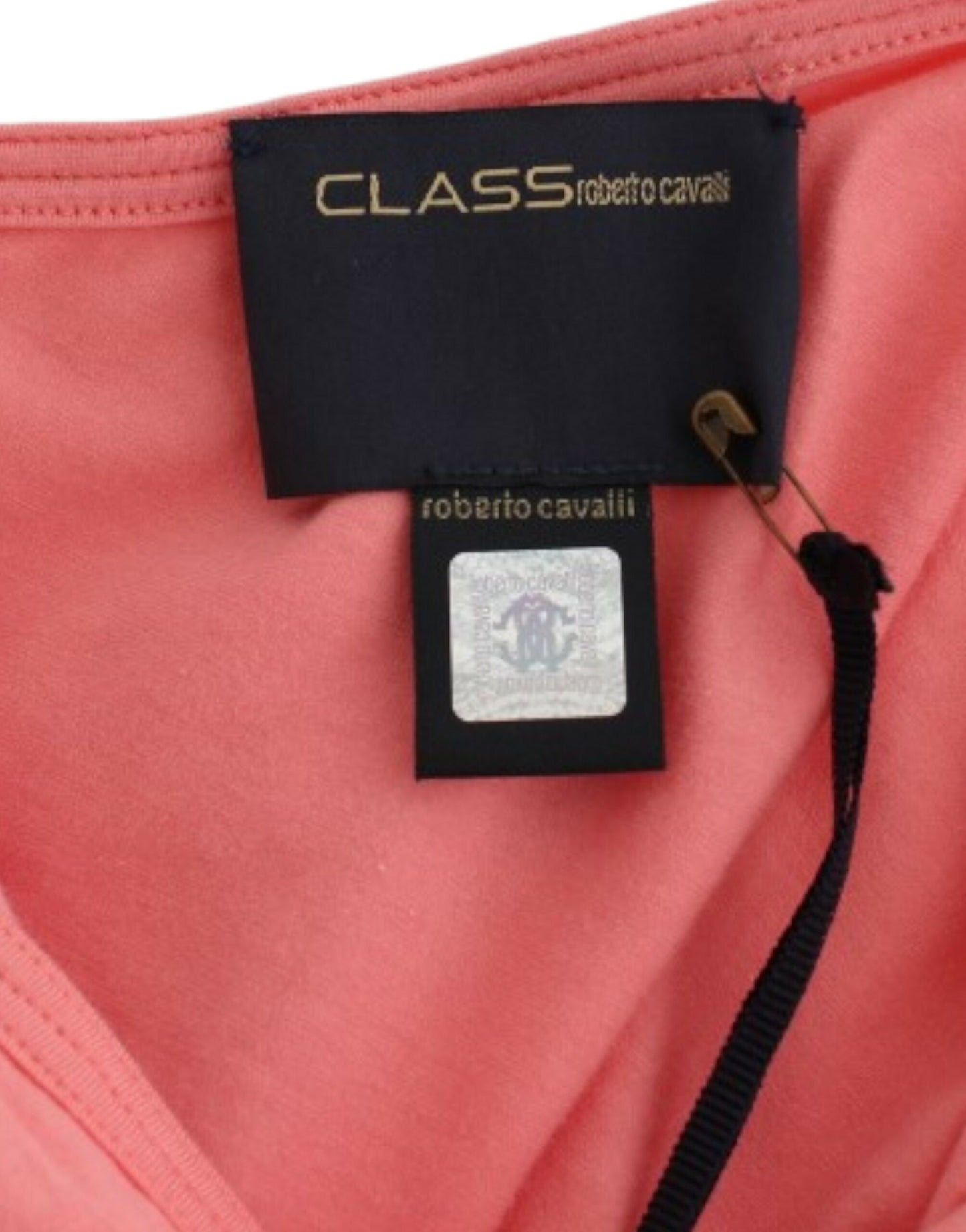 Canotta in cotone rosa Cavalli