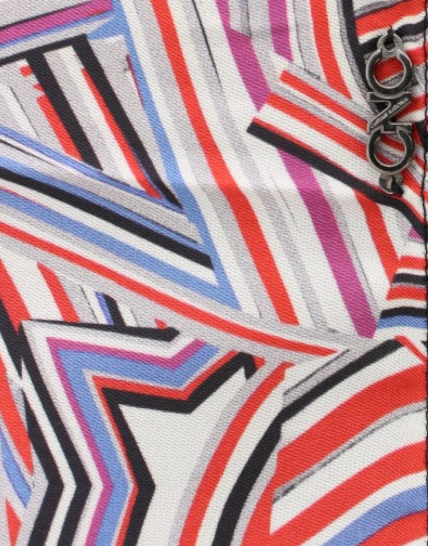 Top senza maniche multicolore Costume National